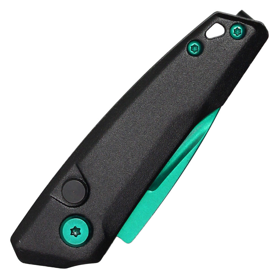 Atomic Push Button Knife - Green