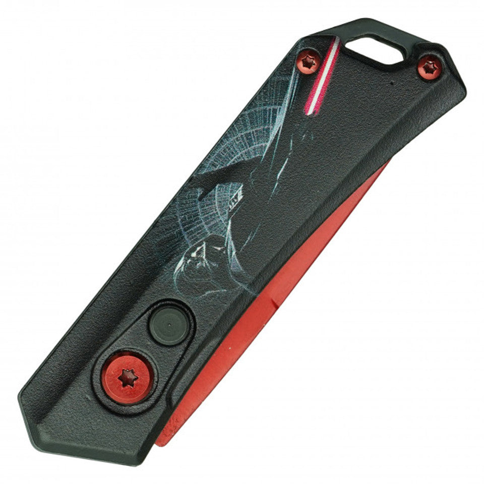 Red Star wars Push Button Knife