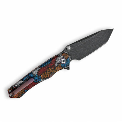 EDCGripper StormCutter tempest lava red open non show side 