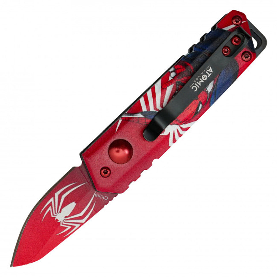 Spiderman Push Button Automatic knife