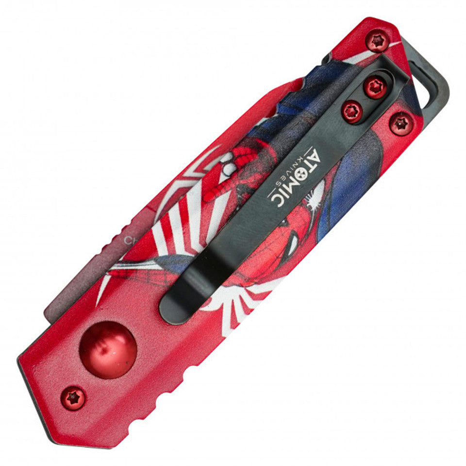 Spiderman Push Button Automatic knife