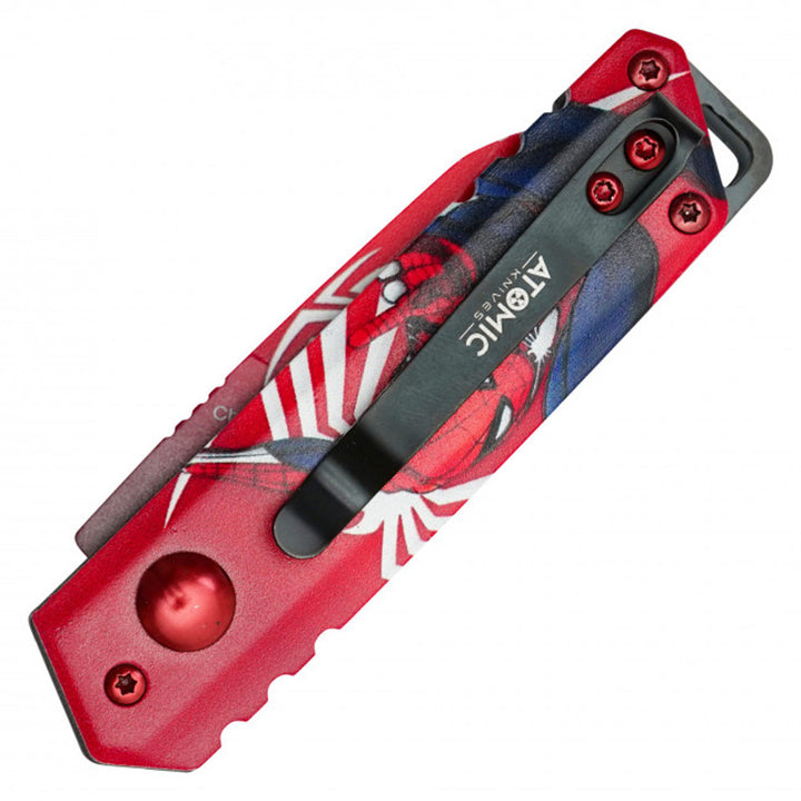 Spiderman Push Button Automatic knife